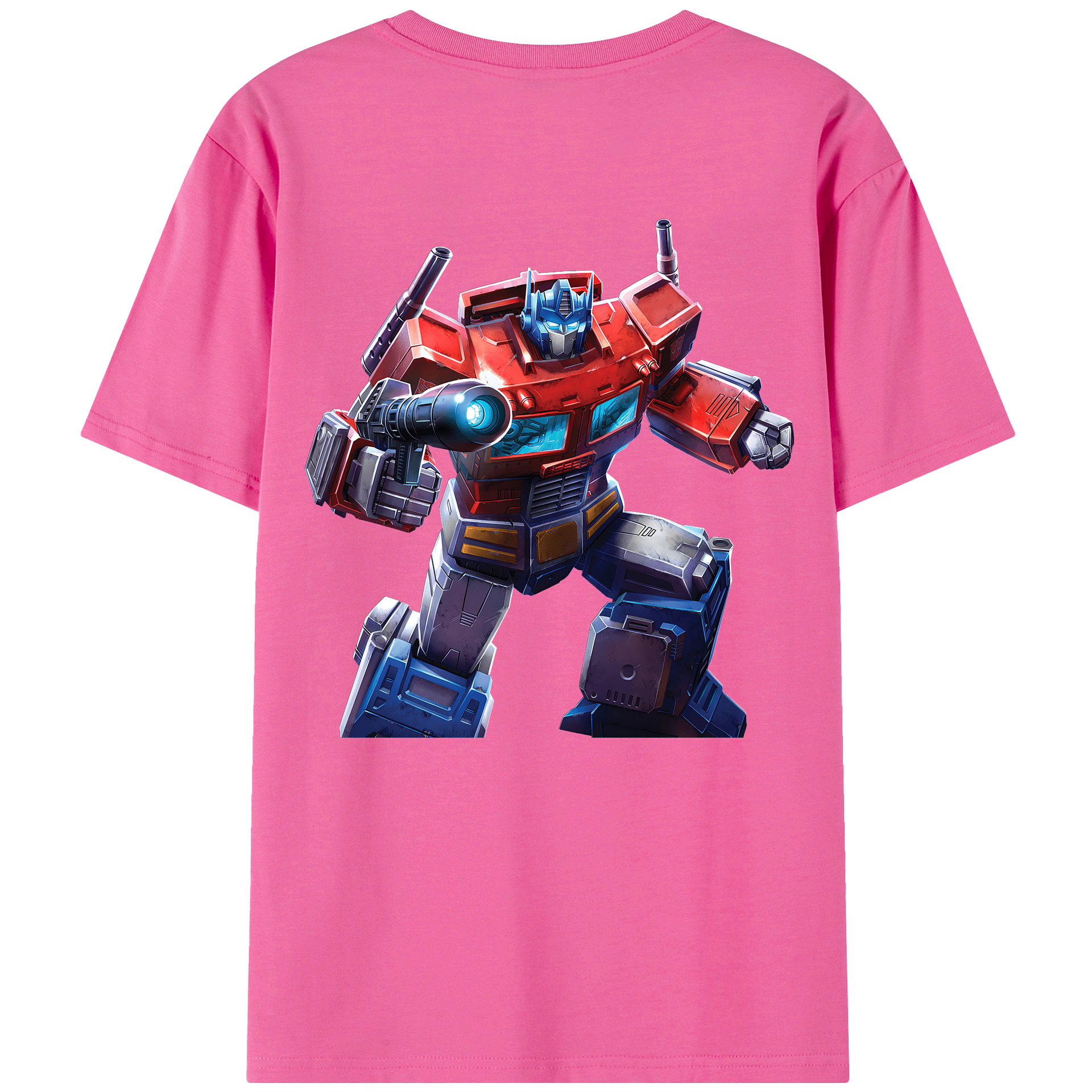 （画像用） Transformers トランスフォーマー レディース半袖Tシャツ(バックプリント)